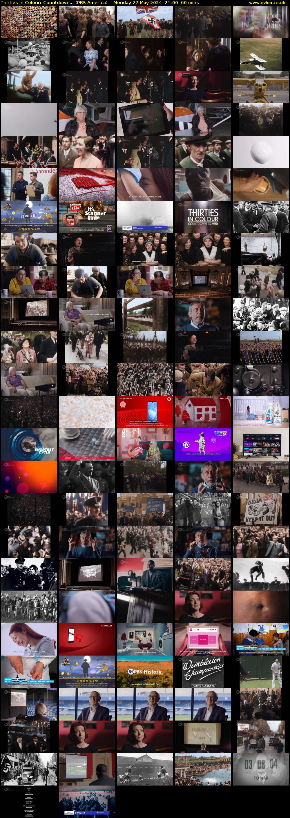 Thirties in Colour: Countdown... (PBS America) Monday 27 May 2024 21:00 - 22:00