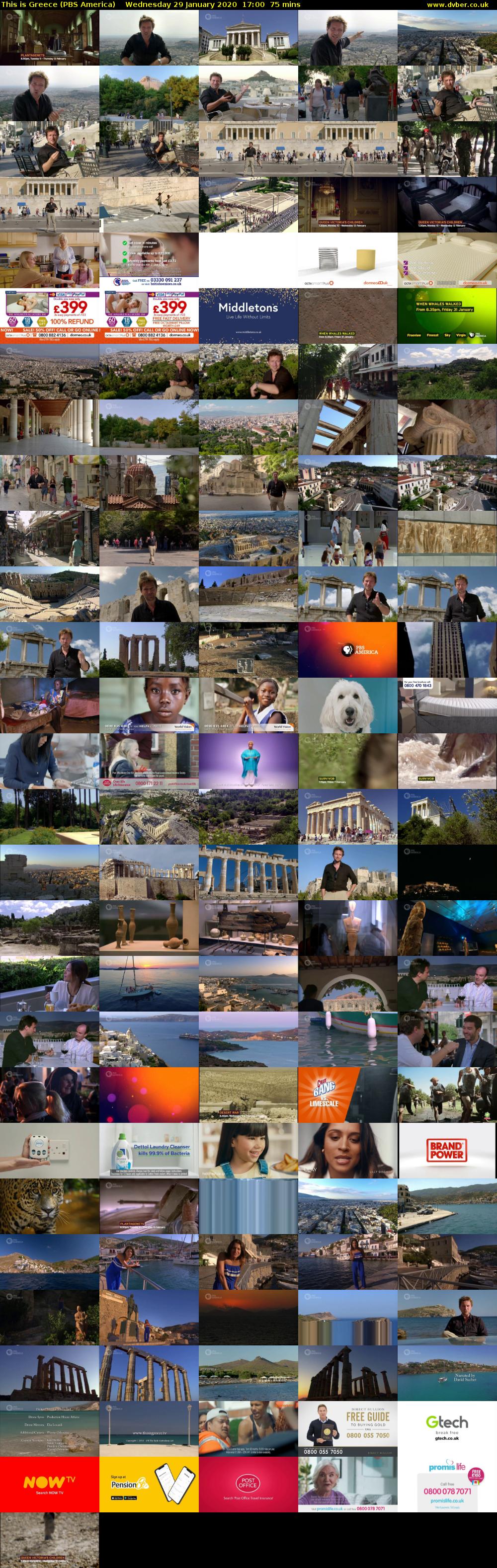This is Greece (PBS America) Wednesday 29 January 2020 17:00 - 18:15