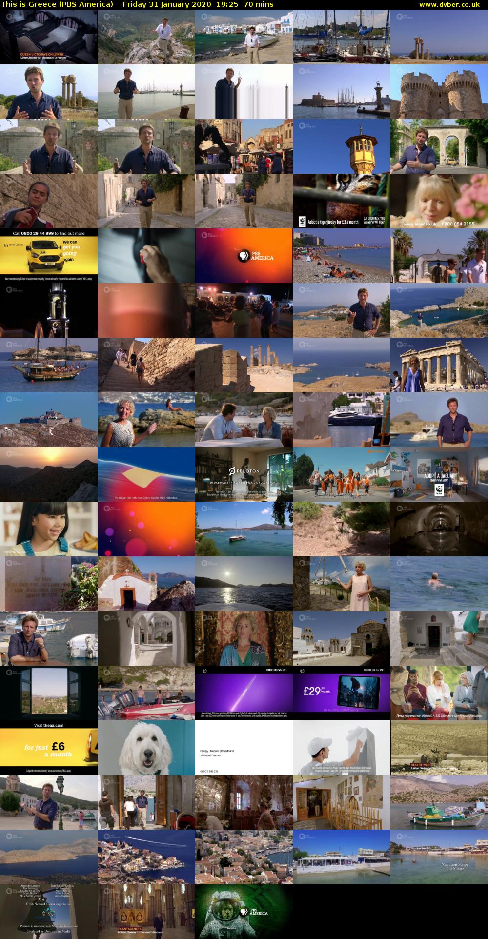 This is Greece (PBS America) Friday 31 January 2020 19:25 - 20:35