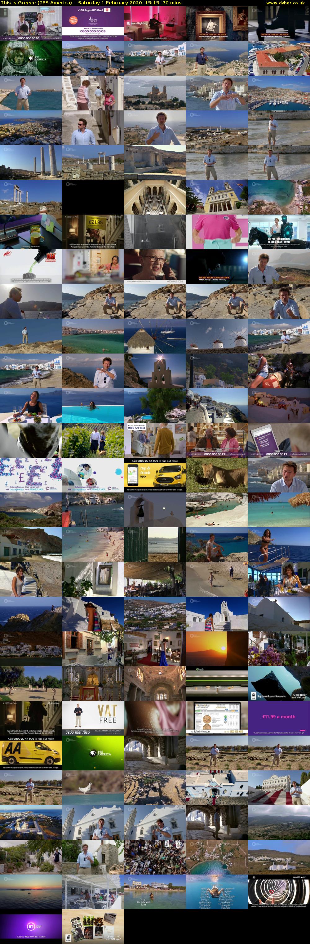This is Greece (PBS America) Saturday 1 February 2020 15:15 - 16:25