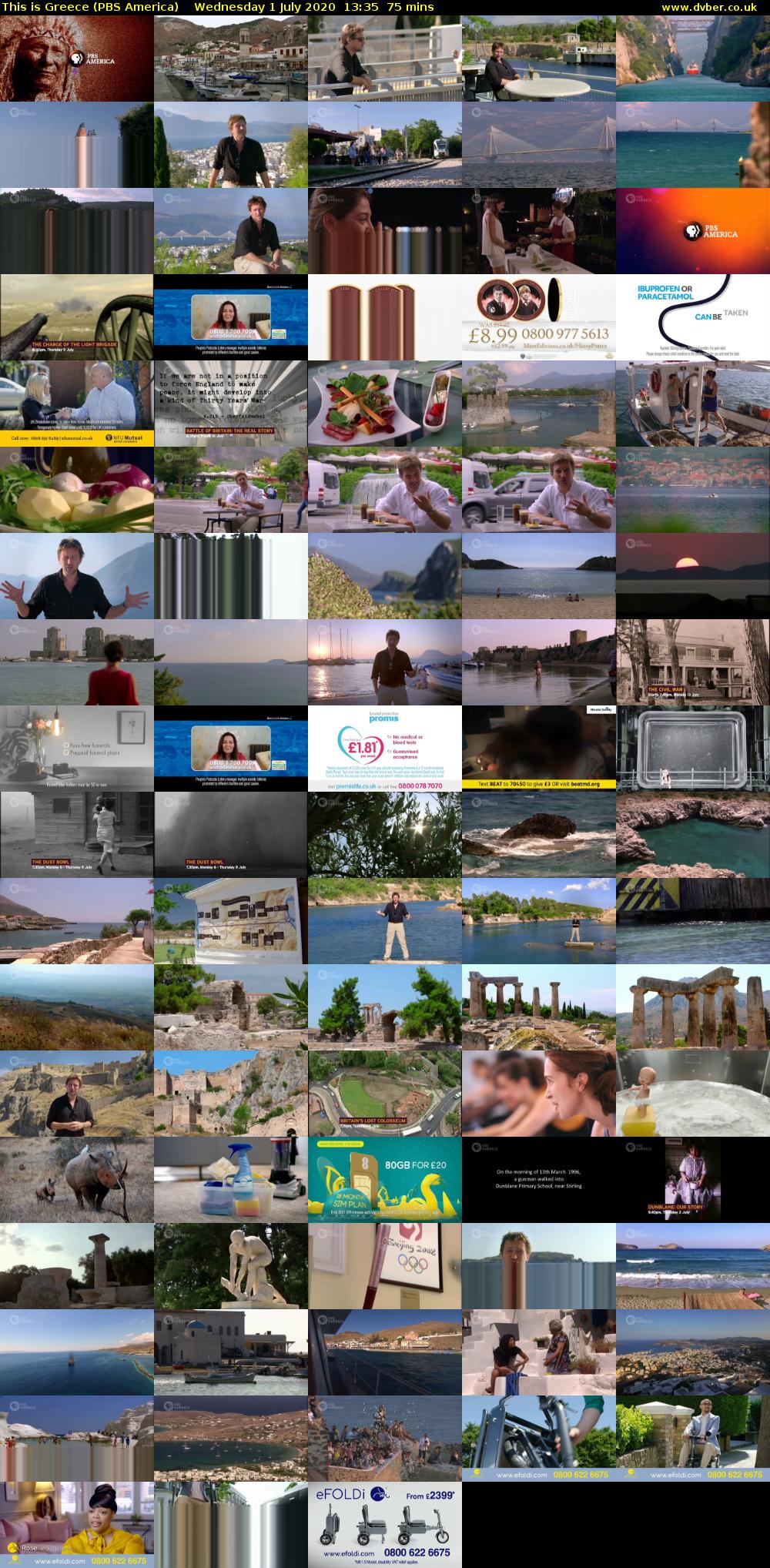 This is Greece (PBS America) Wednesday 1 July 2020 13:35 - 14:50