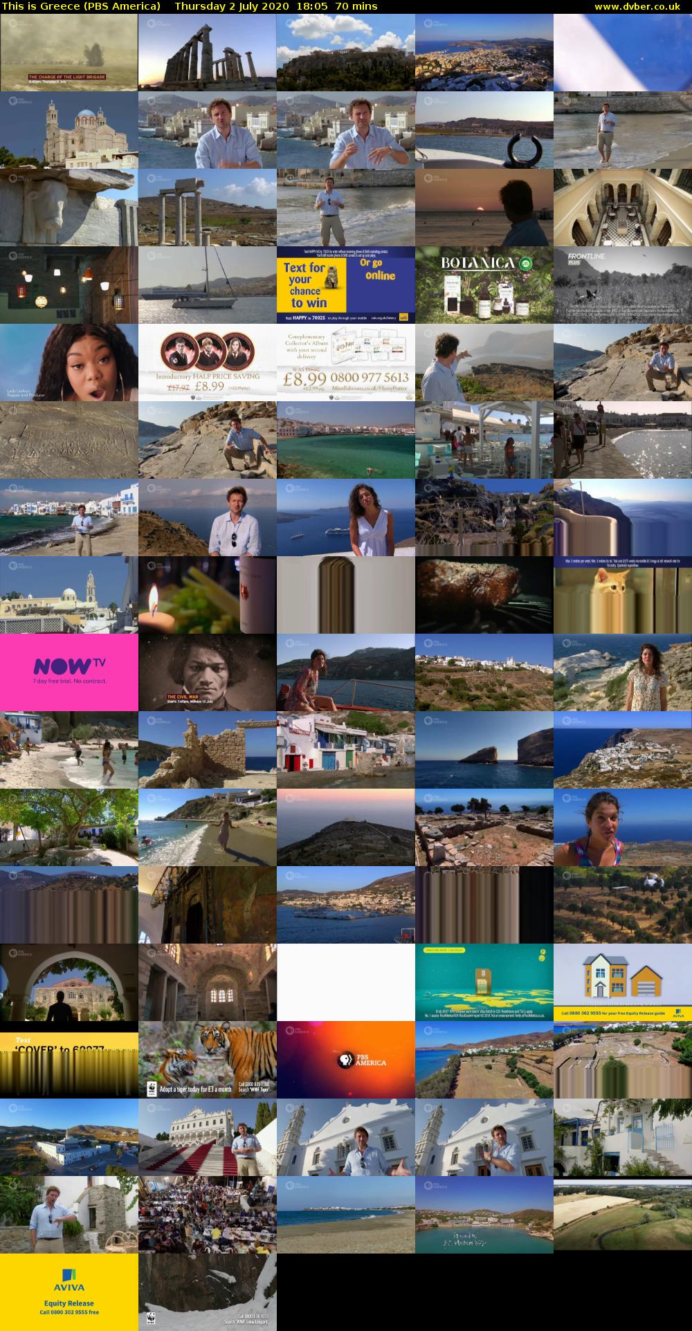 This is Greece (PBS America) Thursday 2 July 2020 18:05 - 19:15