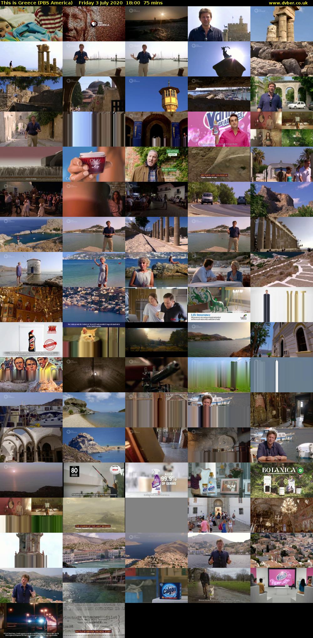 This is Greece (PBS America) Friday 3 July 2020 18:00 - 19:15