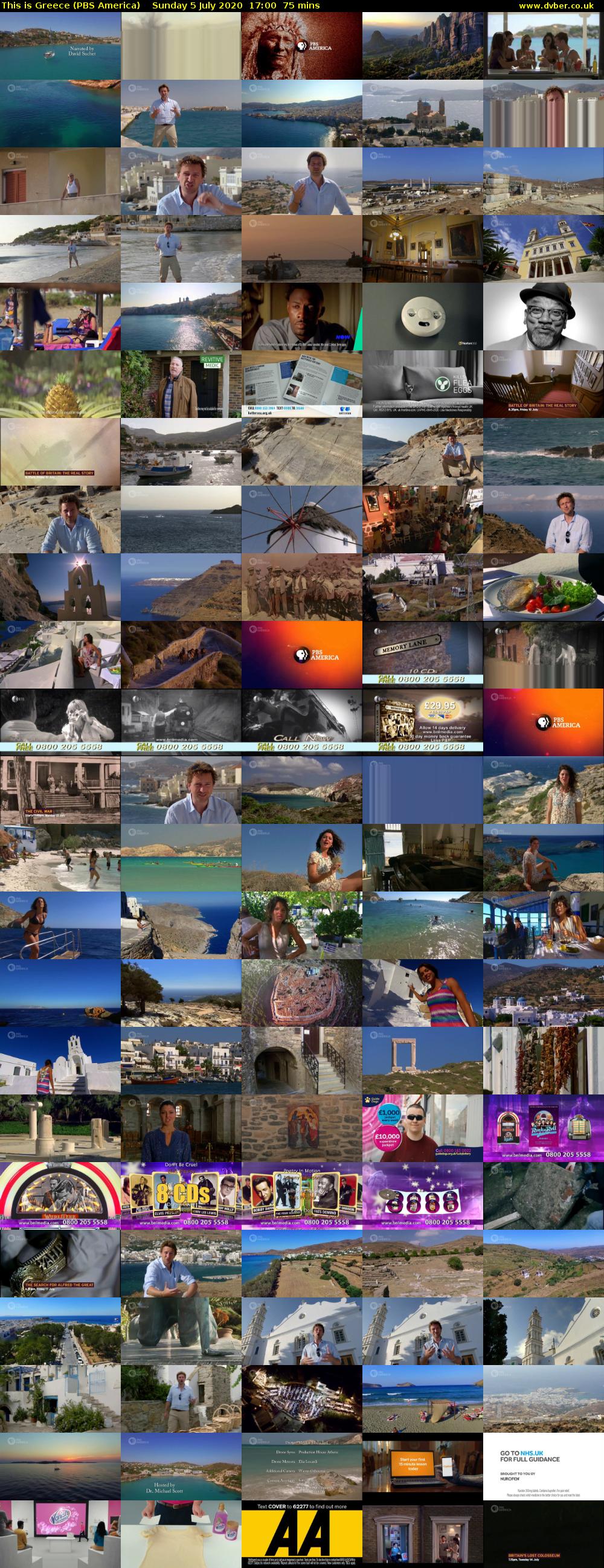 This is Greece (PBS America) Sunday 5 July 2020 17:00 - 18:15