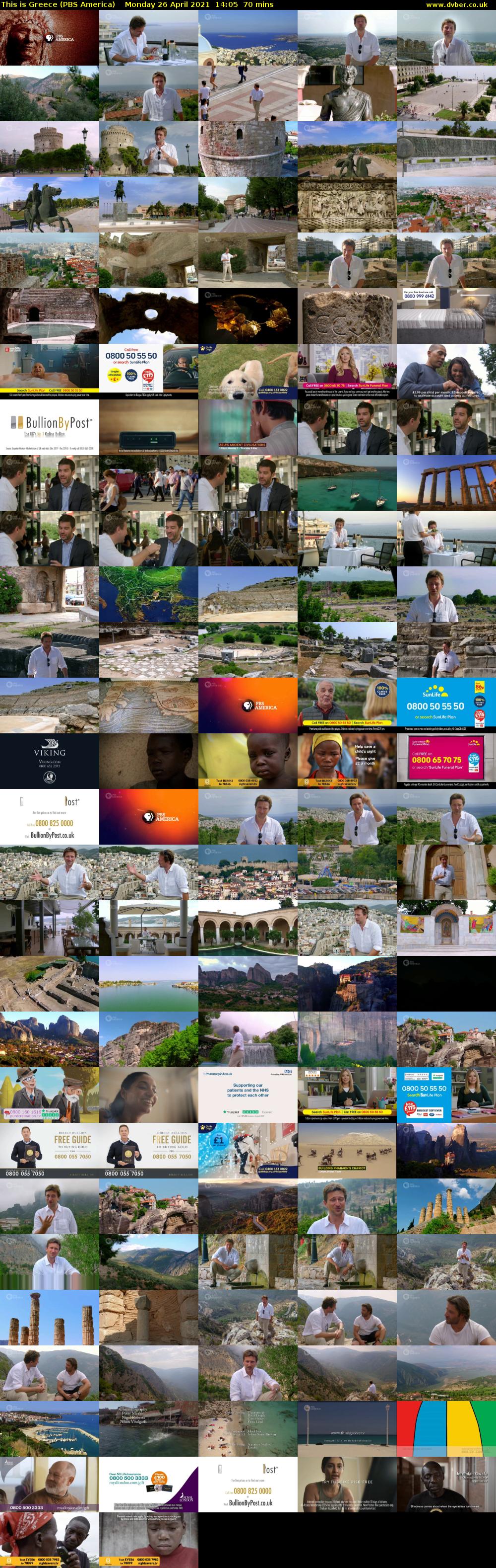 This is Greece (PBS America) Monday 26 April 2021 14:05 - 15:15