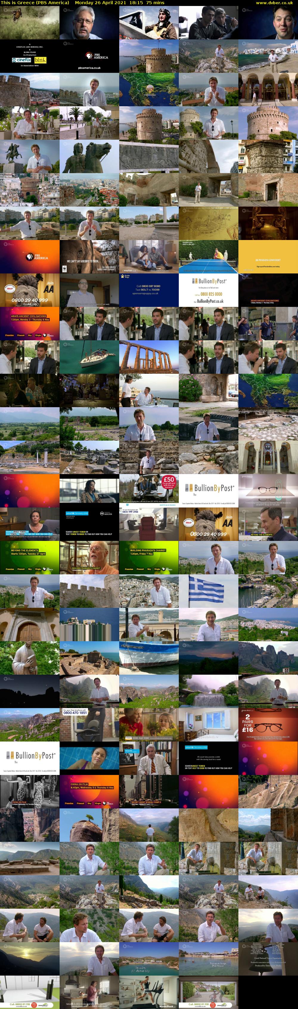 This is Greece (PBS America) Monday 26 April 2021 18:15 - 19:30