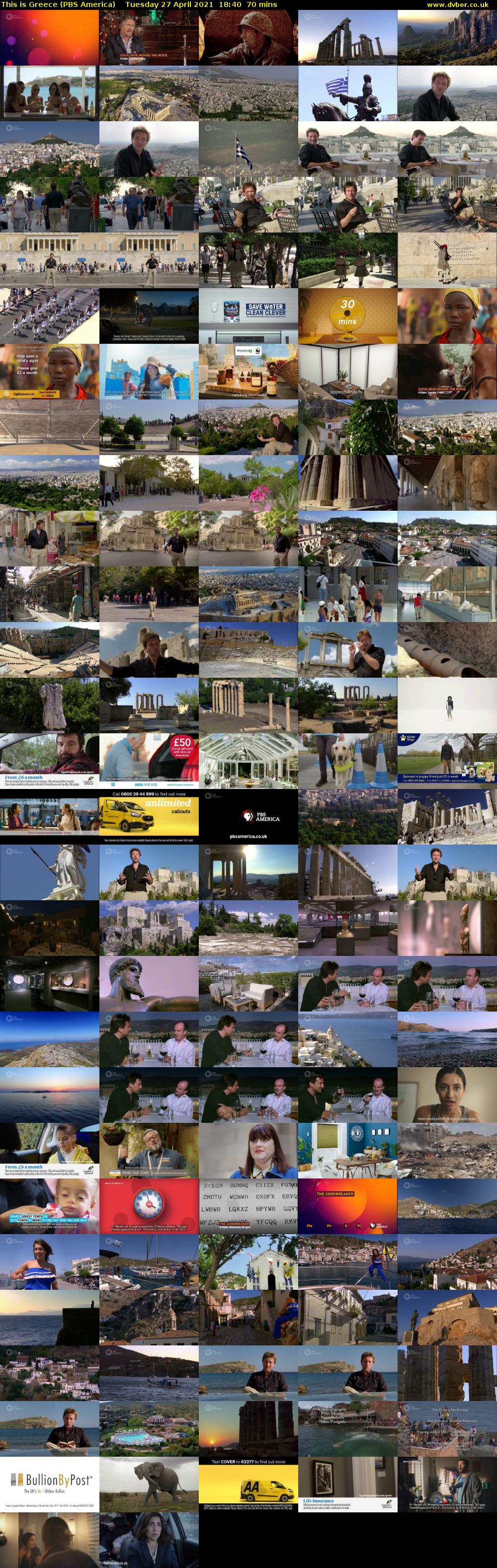 This is Greece (PBS America) Tuesday 27 April 2021 18:40 - 19:50