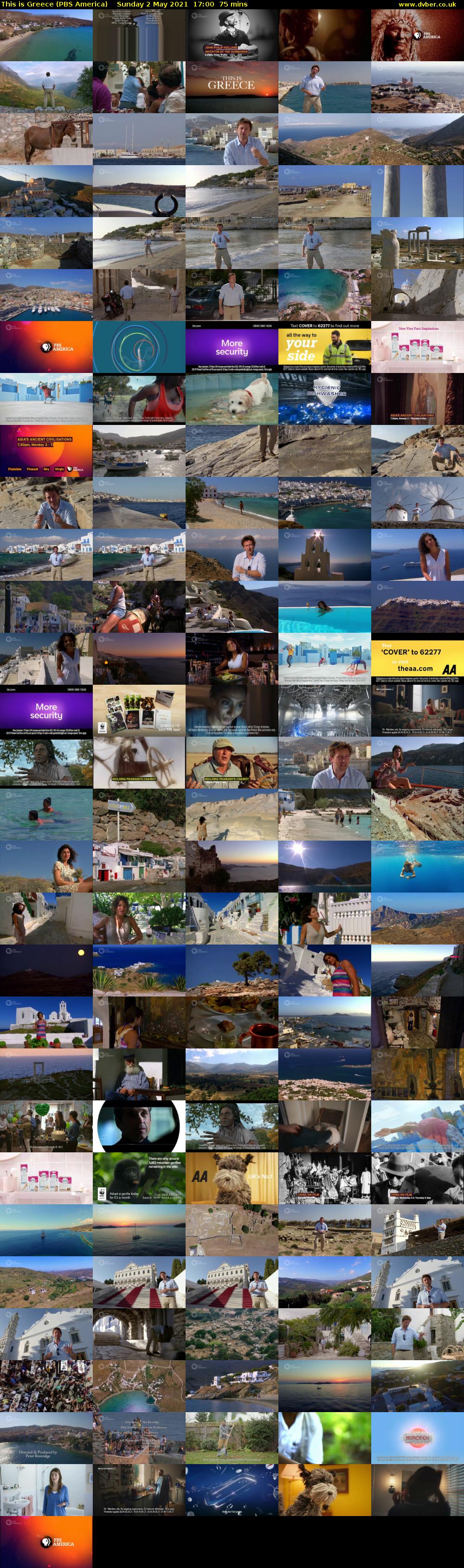 This is Greece (PBS America) Sunday 2 May 2021 17:00 - 18:15