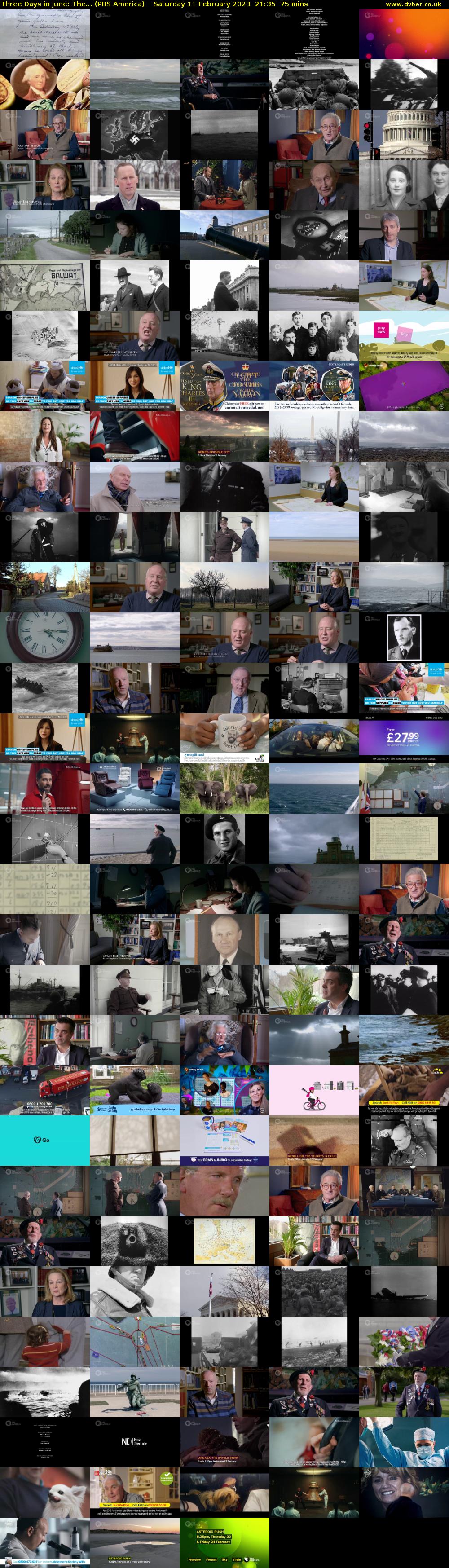 Three Days in June: The... (PBS America) Saturday 11 February 2023 21:35 - 22:50