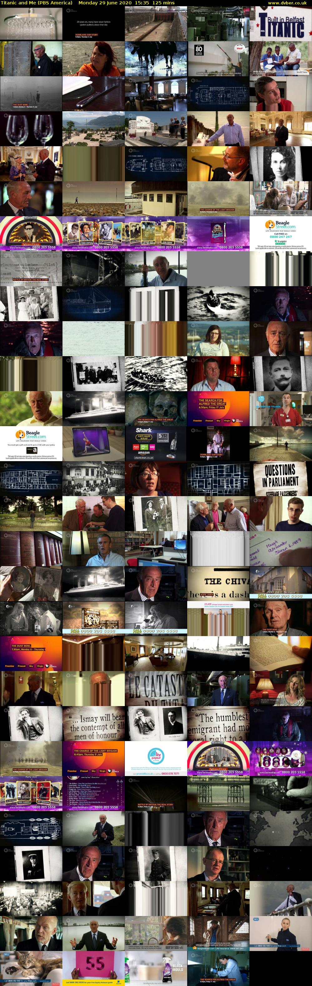 Titanic and Me (PBS America) Monday 29 June 2020 15:35 - 17:40