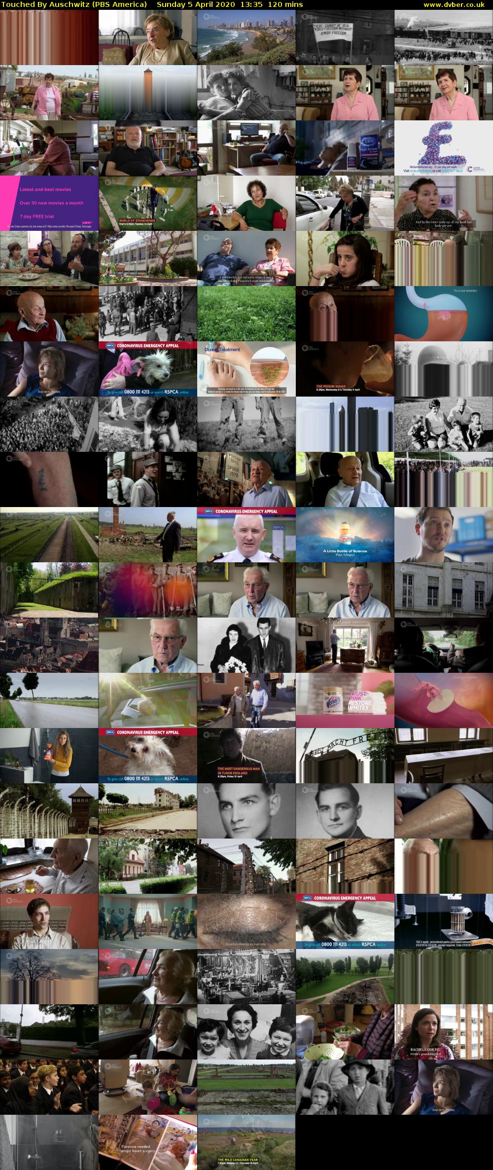 Touched By Auschwitz (PBS America) Sunday 5 April 2020 13:35 - 15:35