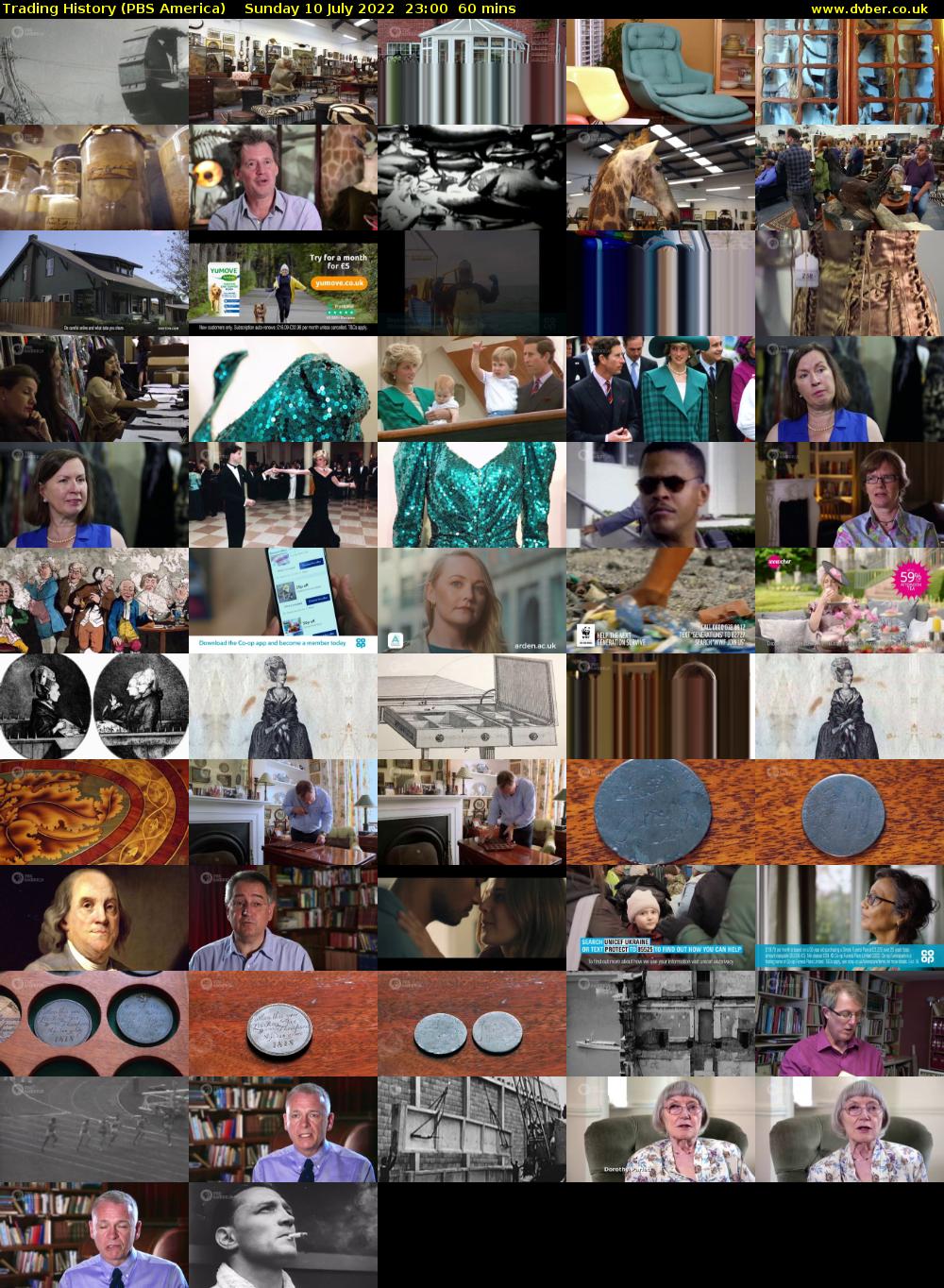 Trading History (PBS America) Sunday 10 July 2022 23:00 - 00:00