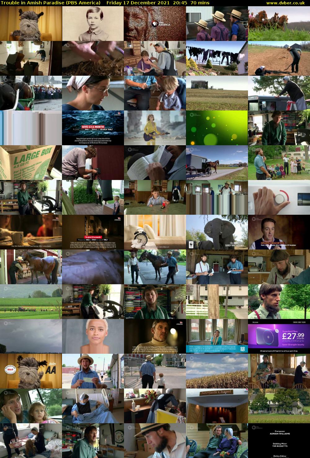 Trouble in Amish Paradise (PBS America) Friday 17 December 2021 20:45 - 21:55