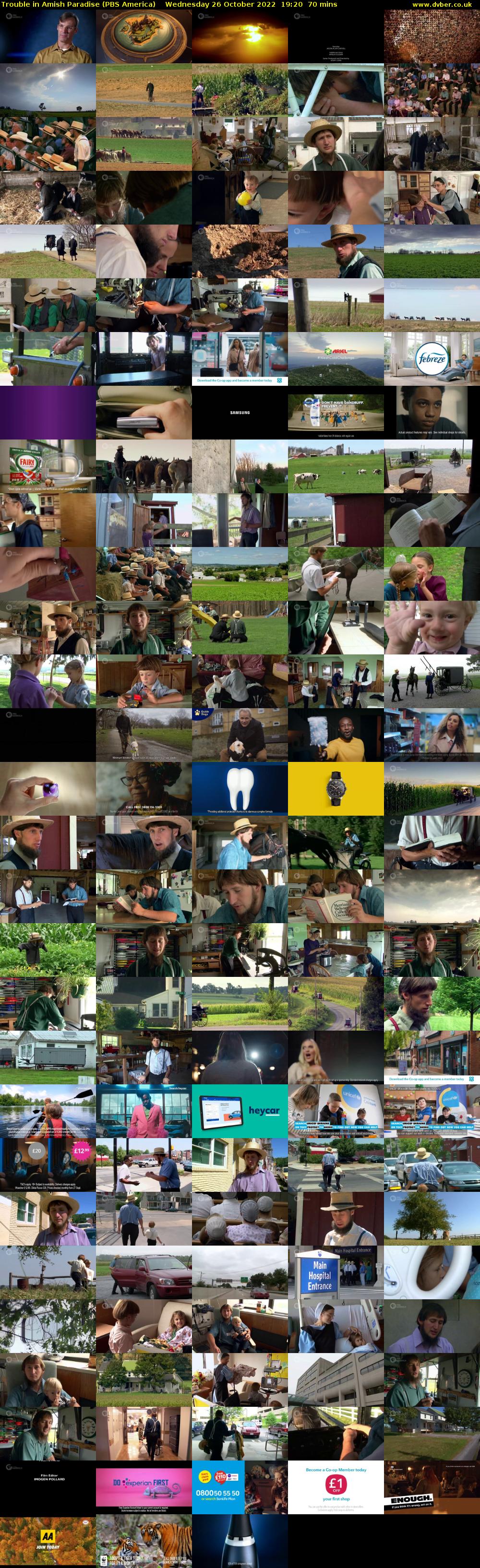 Trouble in Amish Paradise (PBS America) Wednesday 26 October 2022 19:20 - 20:30