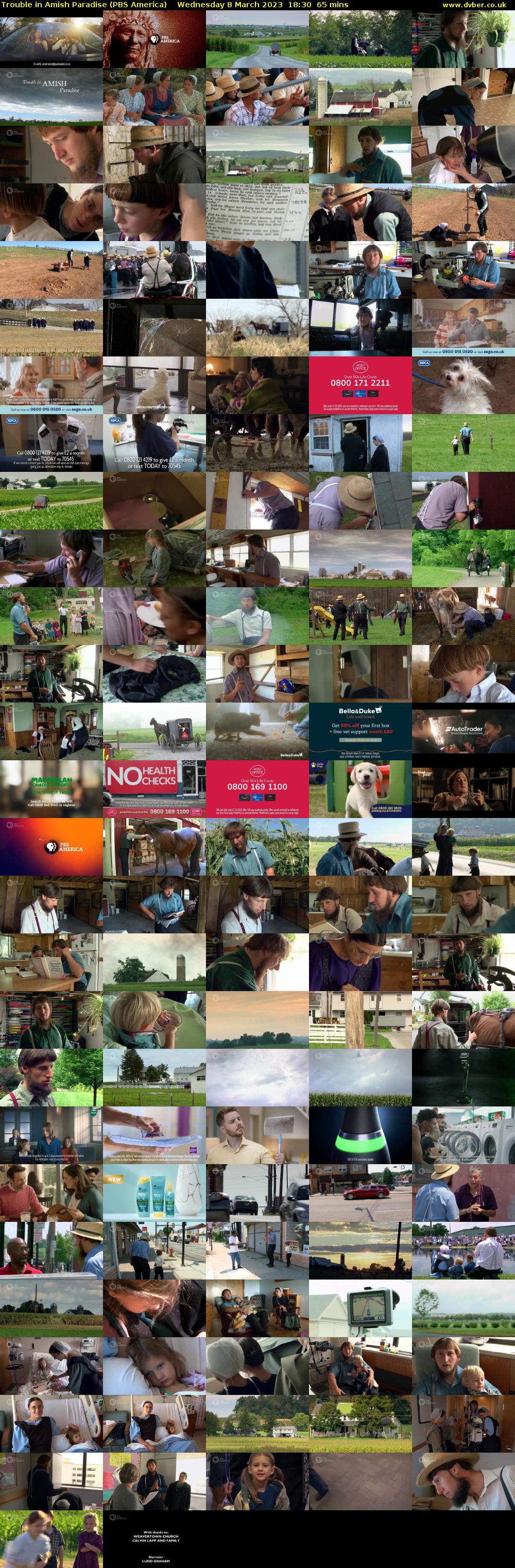 Trouble in Amish Paradise (PBS America) Wednesday 8 March 2023 18:30 - 19:35