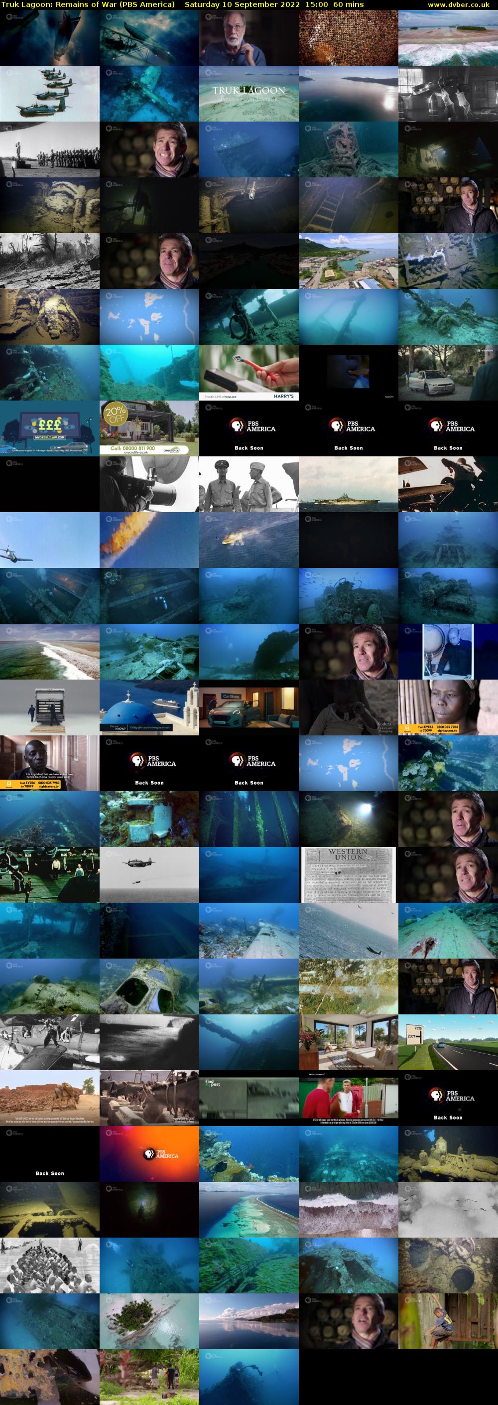 Truk Lagoon: Remains of War (PBS America) Saturday 10 September 2022 15:00 - 16:00