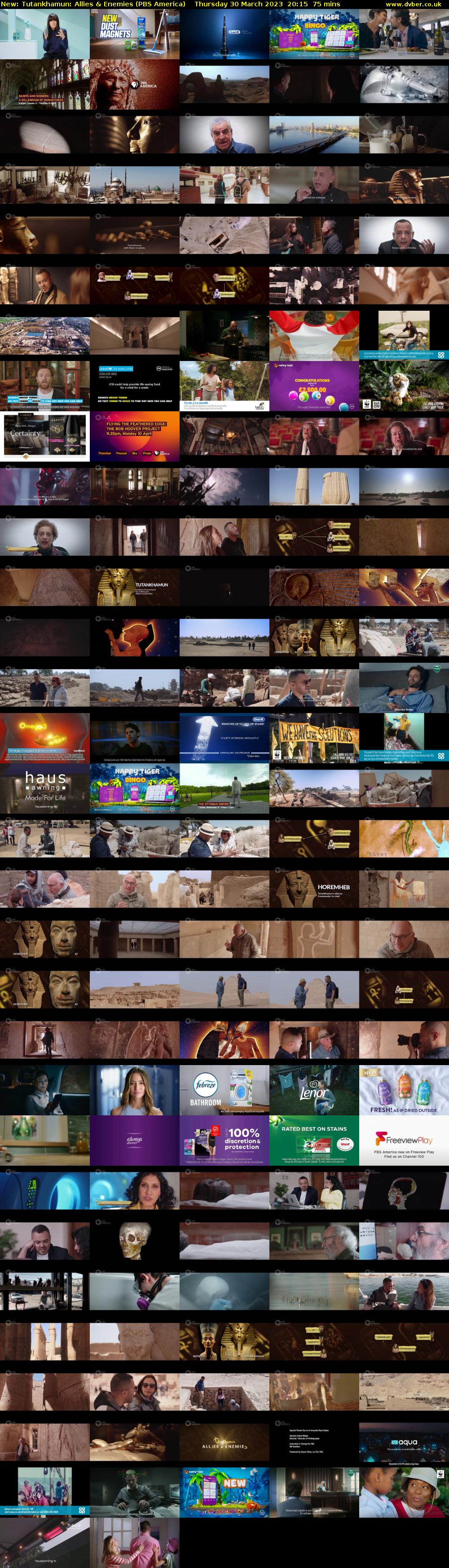 Tutankhamun: Allies & Enemies (PBS America) Thursday 30 March 2023 20:15 - 21:30