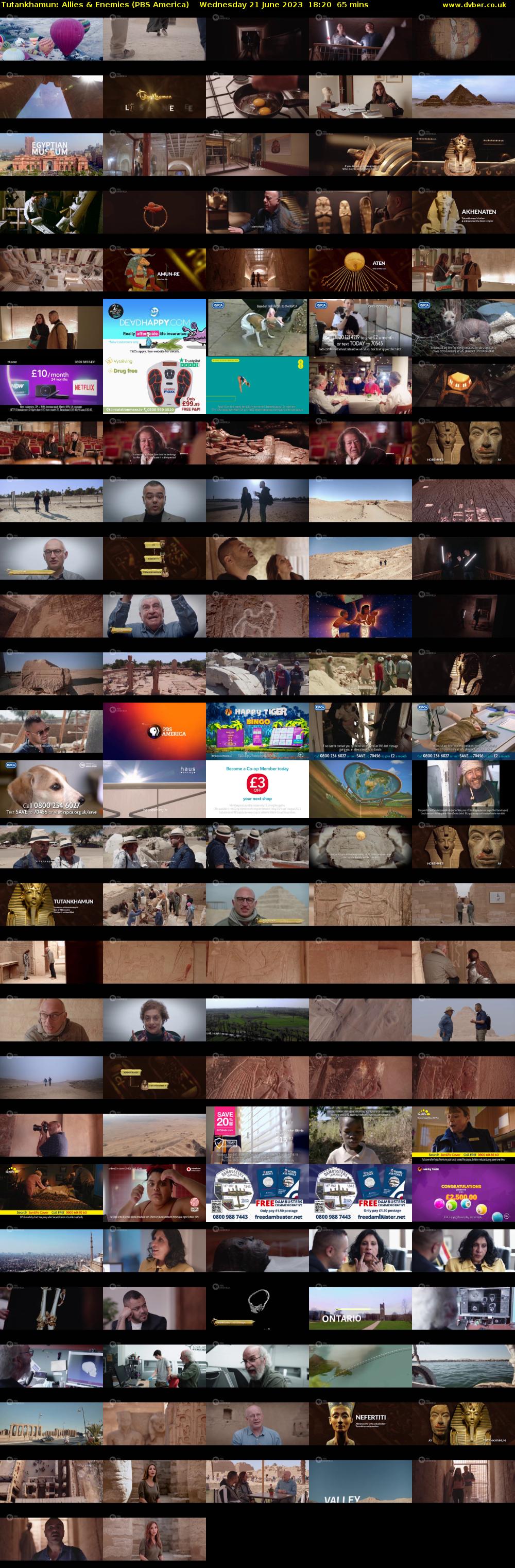 Tutankhamun: Allies & Enemies (PBS America) Wednesday 21 June 2023 18:20 - 19:25