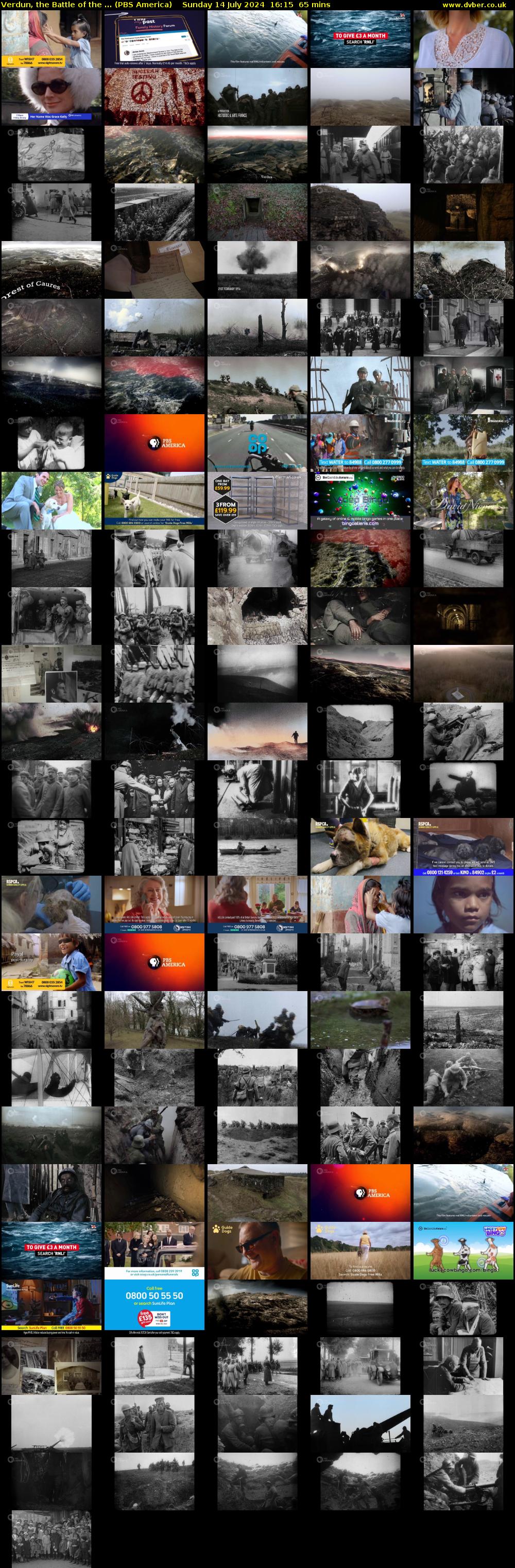 Verdun, the Battle of the ... (PBS America) Sunday 14 July 2024 16:15 - 17:20