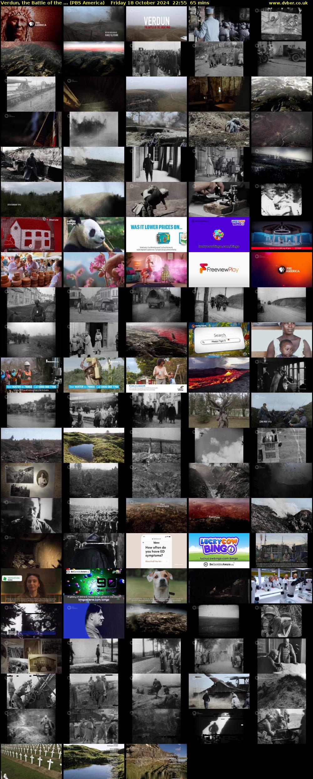 Verdun, the Battle of the ... (PBS America) Friday 18 October 2024 22:55 - 00:00