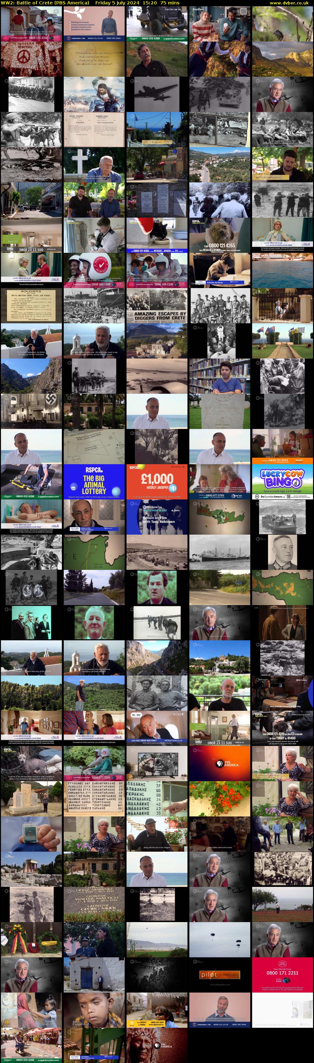 WW2: Battle of Crete (PBS America) Friday 5 July 2024 15:20 - 16:35