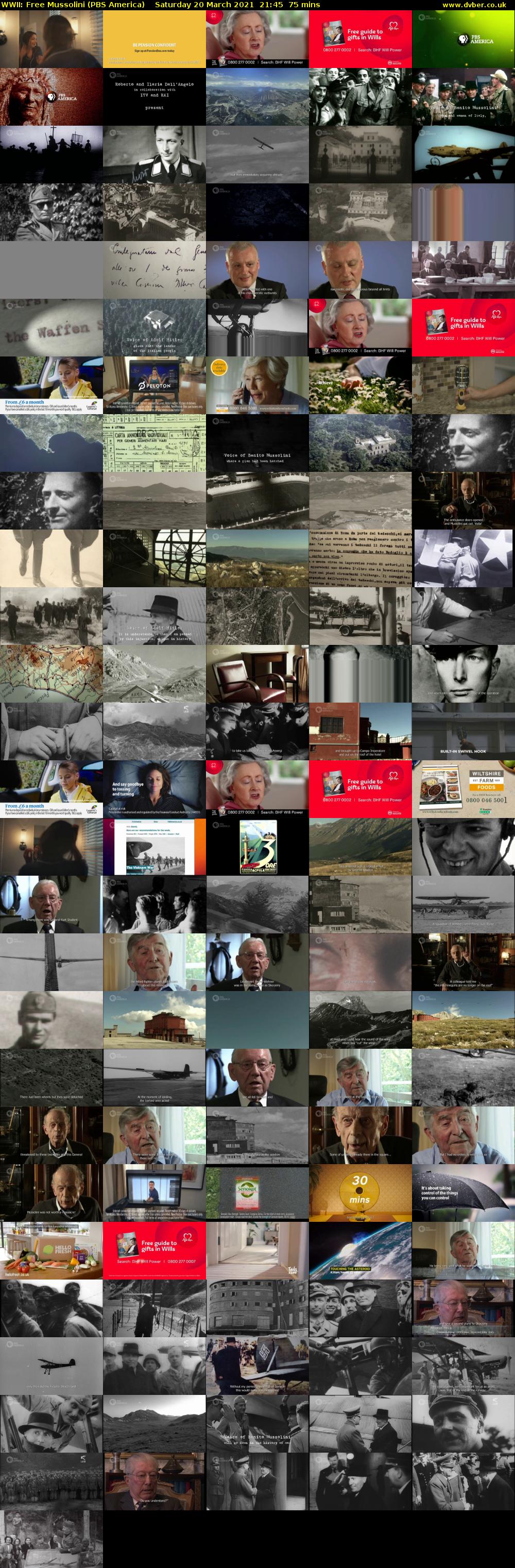 WWII: Free Mussolini (PBS America) Saturday 20 March 2021 21:45 - 23:00