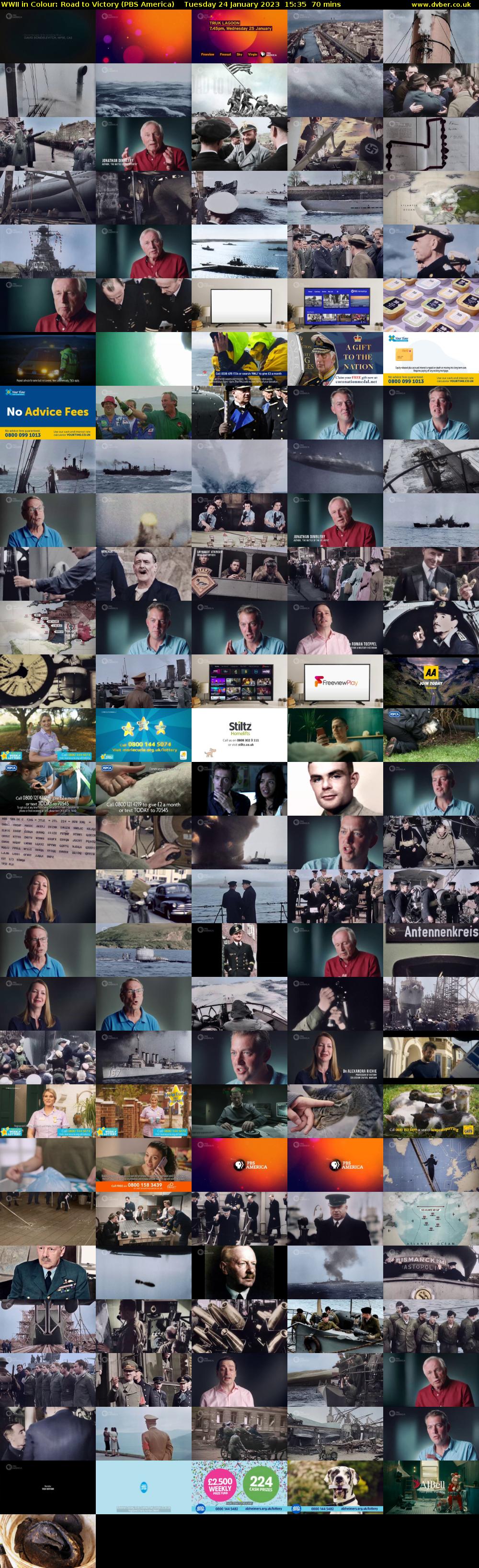 WWII in Colour: Road to Victory (PBS America) Tuesday 24 January 2023 15:35 - 16:45