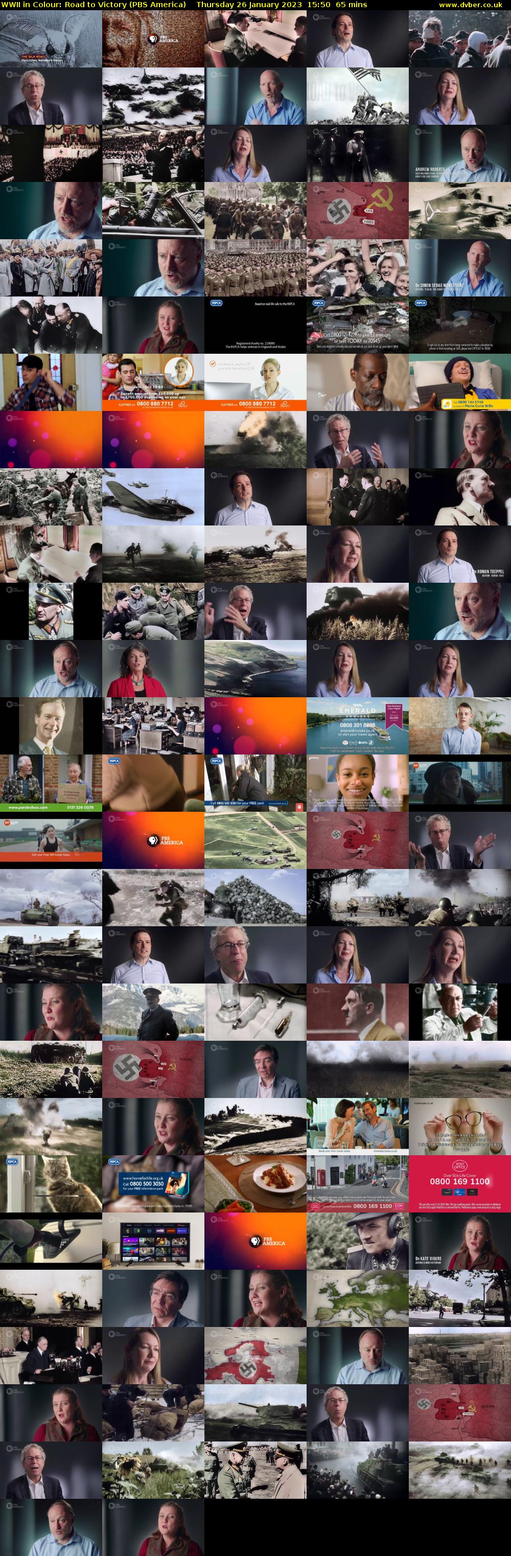 WWII in Colour: Road to Victory (PBS America) Thursday 26 January 2023 15:50 - 16:55