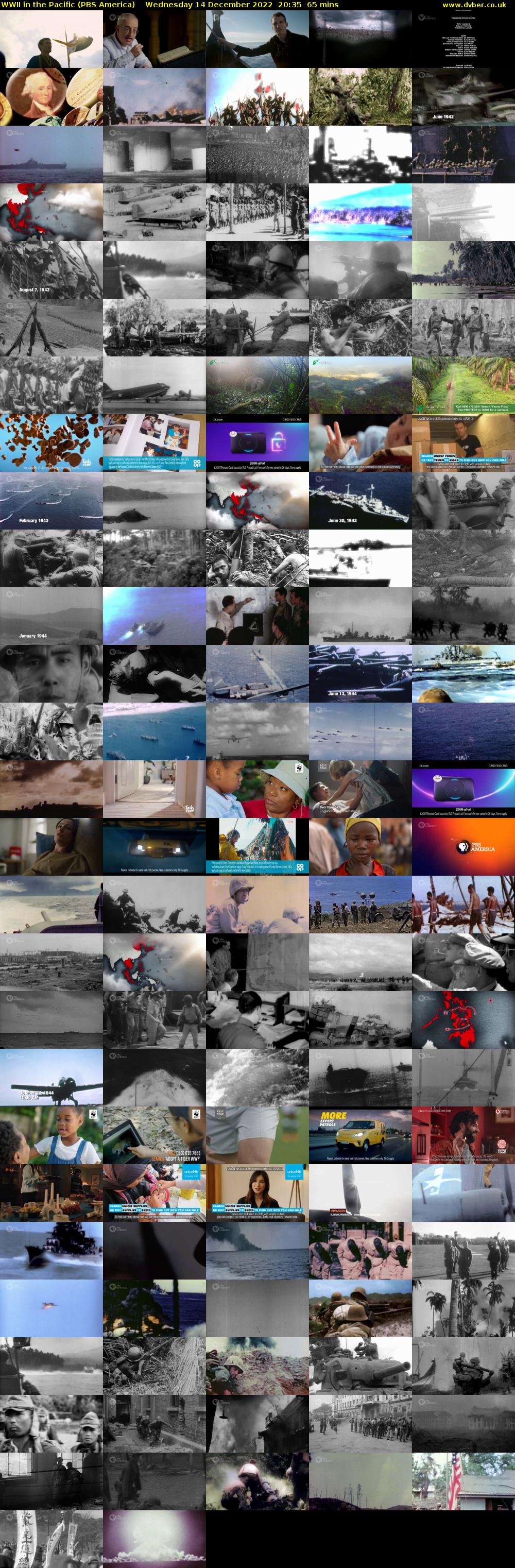 WWII in the Pacific (PBS America) Wednesday 14 December 2022 20:35 - 21:40
