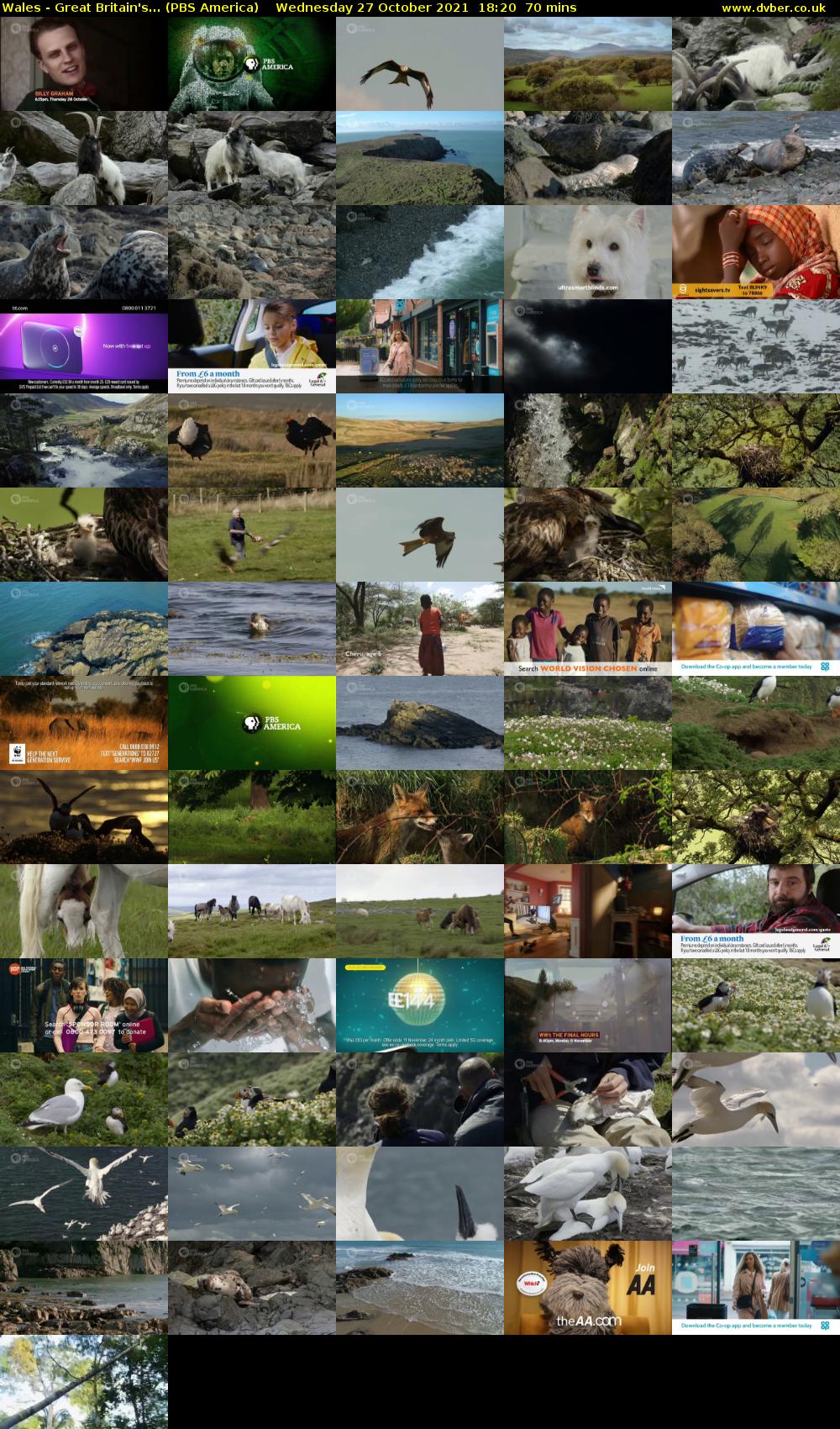 Wales - Great Britain's... (PBS America) Wednesday 27 October 2021 18:20 - 19:30