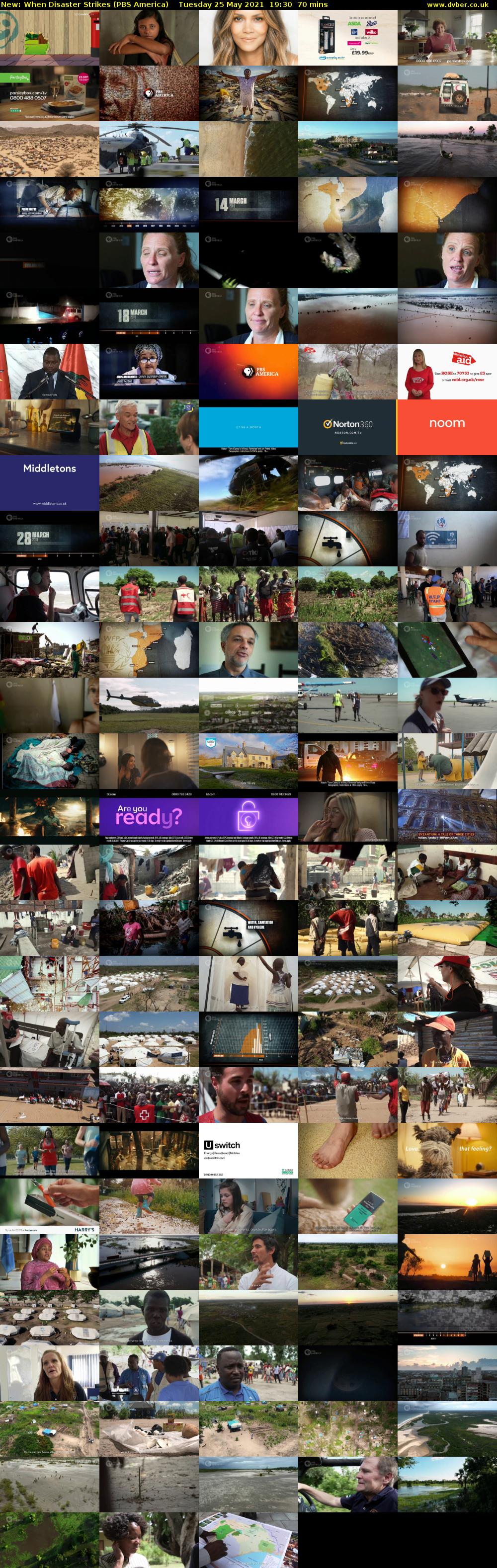 When Disaster Strikes (PBS America) Tuesday 25 May 2021 19:30 - 20:40