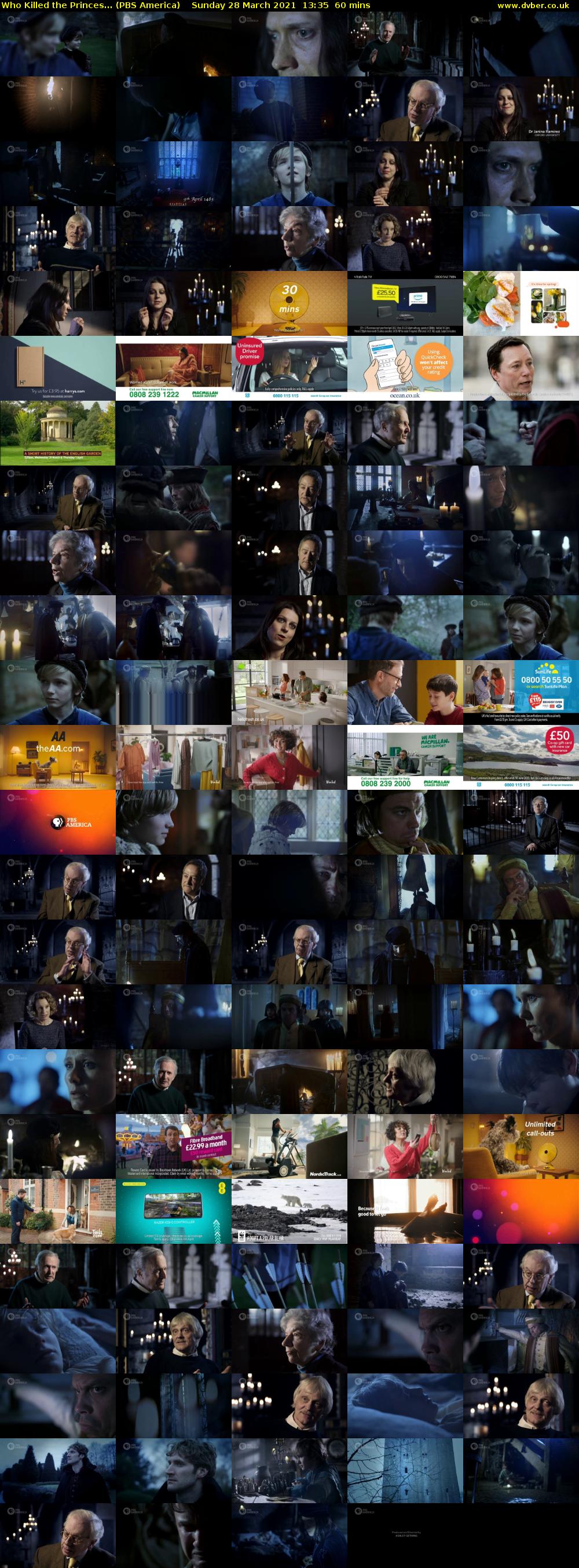 Who Killed the Princes... (PBS America) Sunday 28 March 2021 13:35 - 14:35