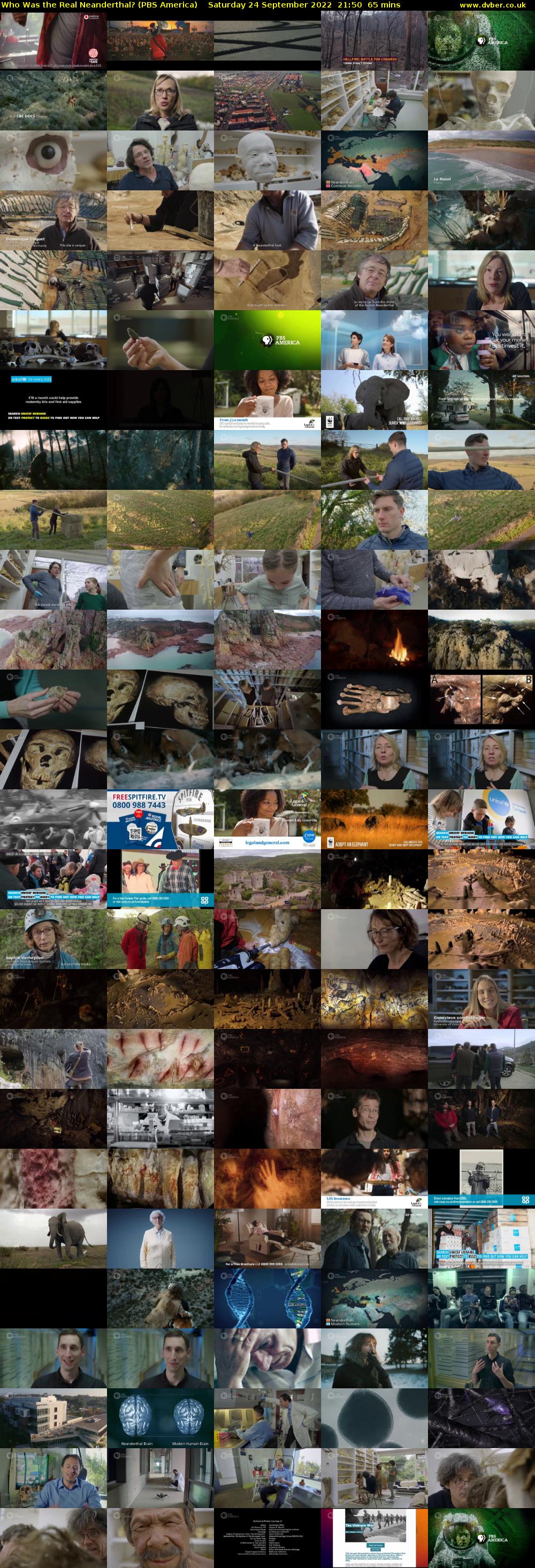 Who Was the Real Neanderthal? (PBS America) Saturday 24 September 2022 21:50 - 22:55