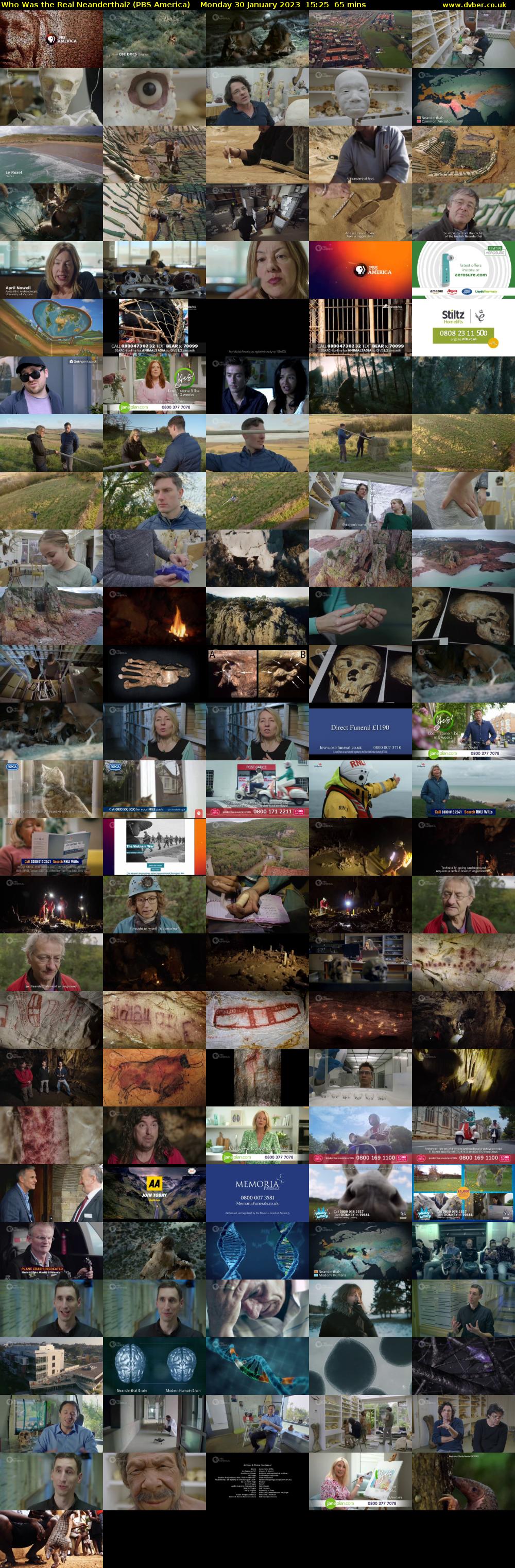 Who Was the Real Neanderthal? (PBS America) Monday 30 January 2023 15:25 - 16:30