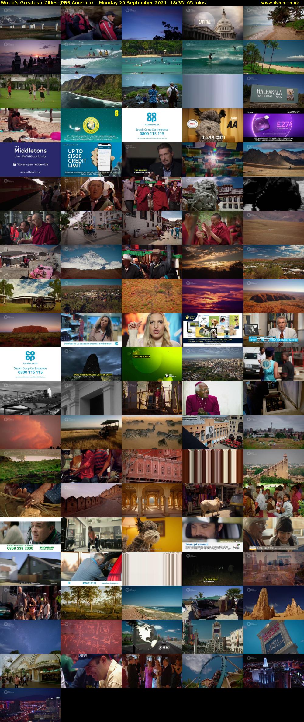 World's Greatest: Cities (PBS America) Monday 20 September 2021 18:35 - 19:40