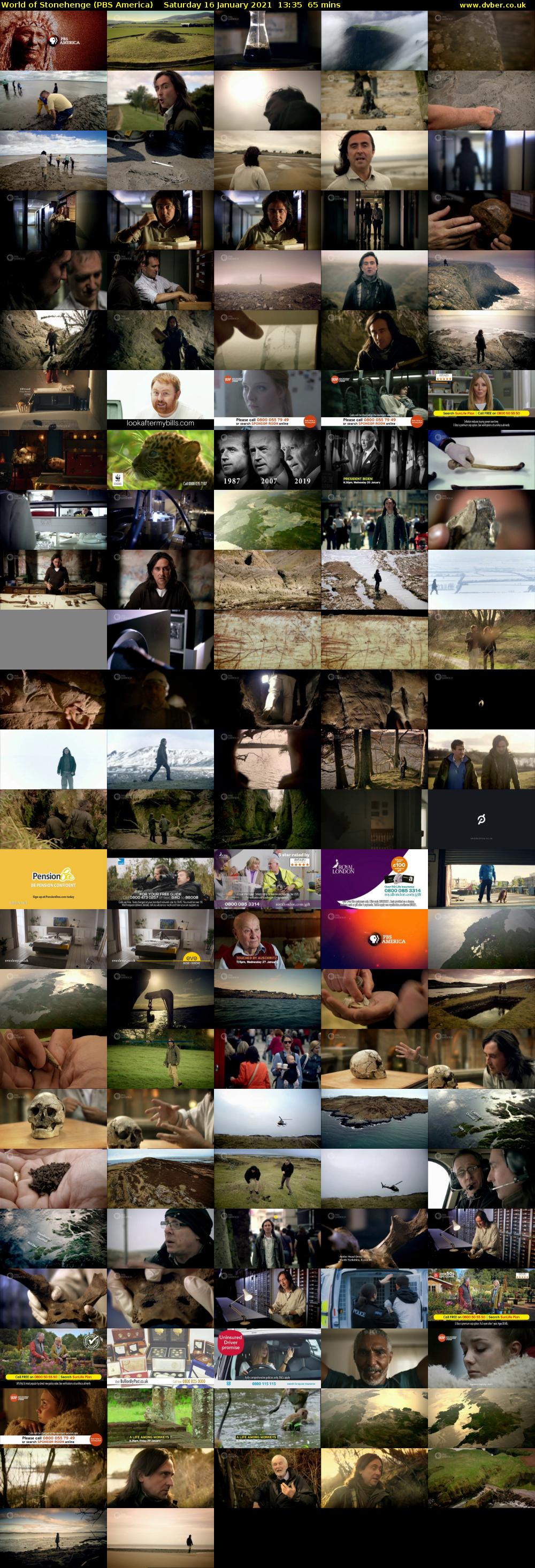 World of Stonehenge (PBS America) Saturday 16 January 2021 13:35 - 14:40