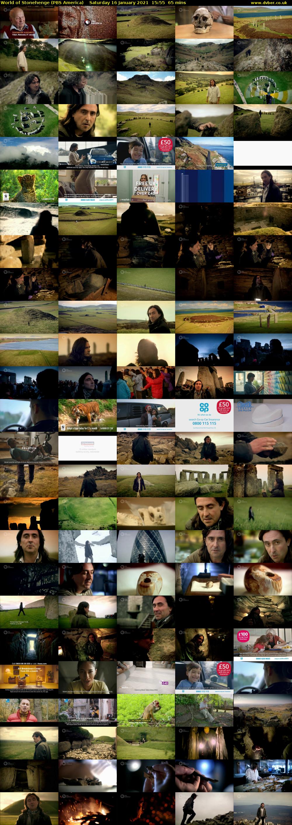 World of Stonehenge (PBS America) Saturday 16 January 2021 15:55 - 17:00