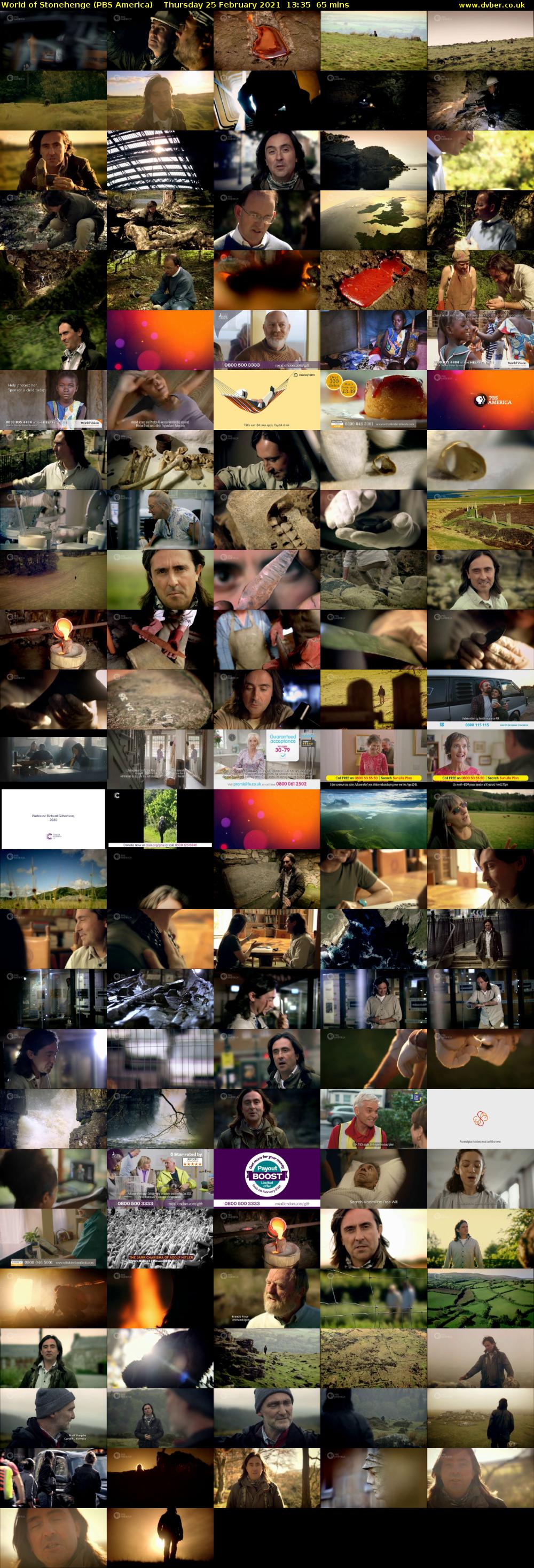 World of Stonehenge (PBS America) Thursday 25 February 2021 13:35 - 14:40