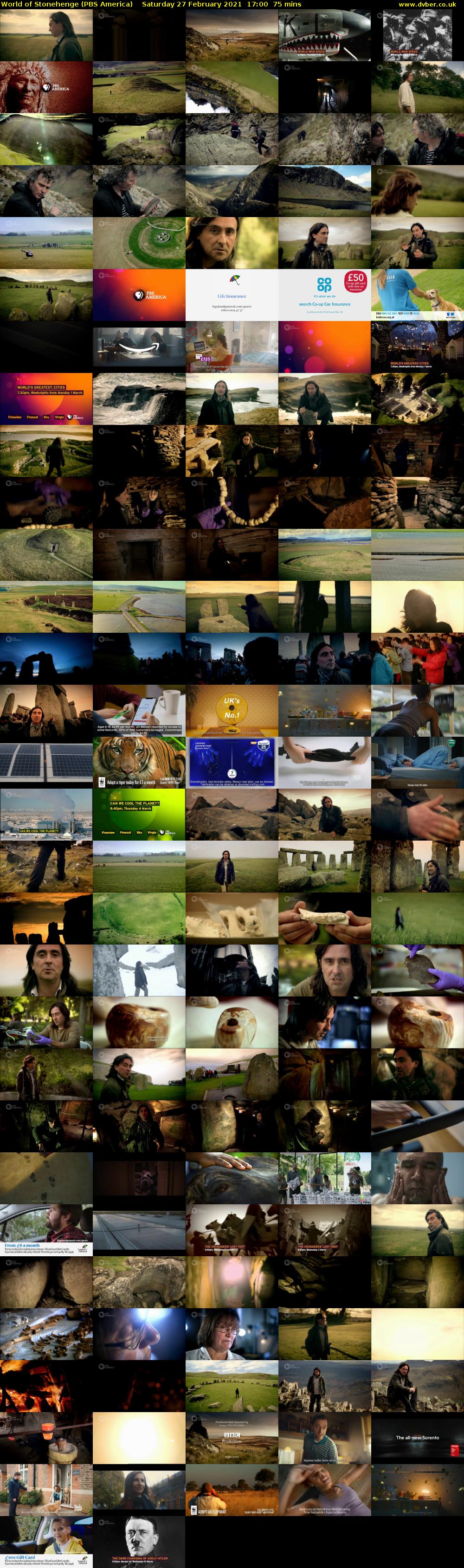 World of Stonehenge (PBS America) Saturday 27 February 2021 17:00 - 18:15