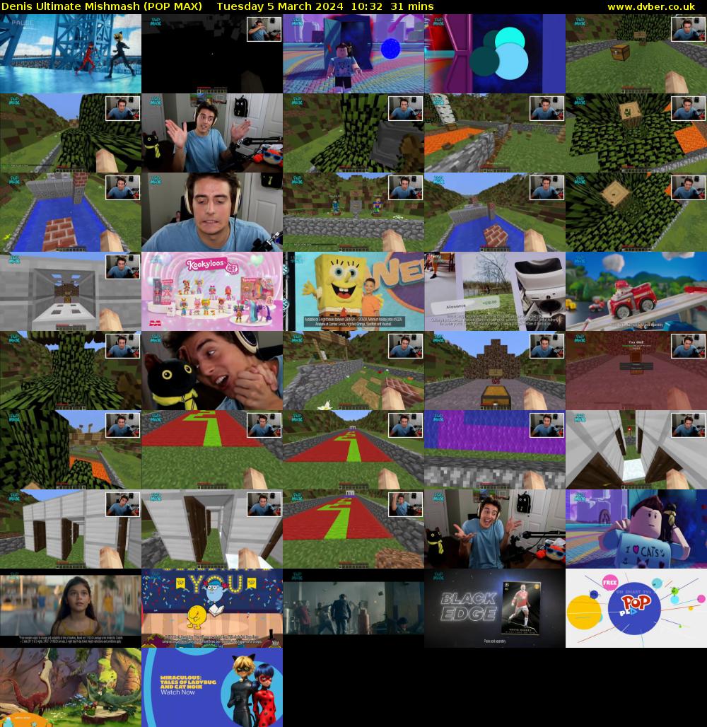 Denis Ultimate Mishmash (POP MAX) Tuesday 5 March 2024 10:32 - 11:03