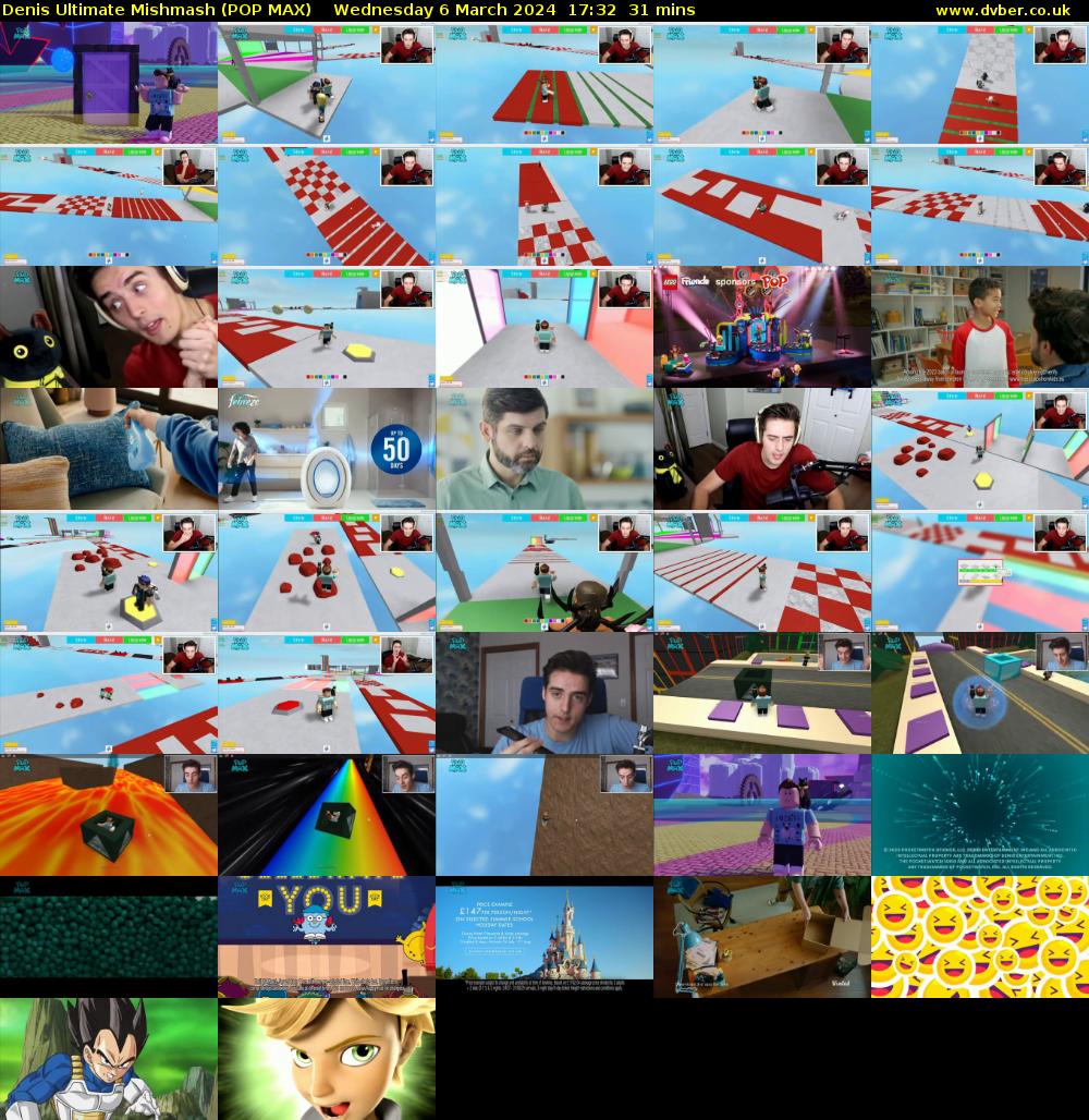Denis Ultimate Mishmash (POP MAX) Wednesday 6 March 2024 17:32 - 18:03