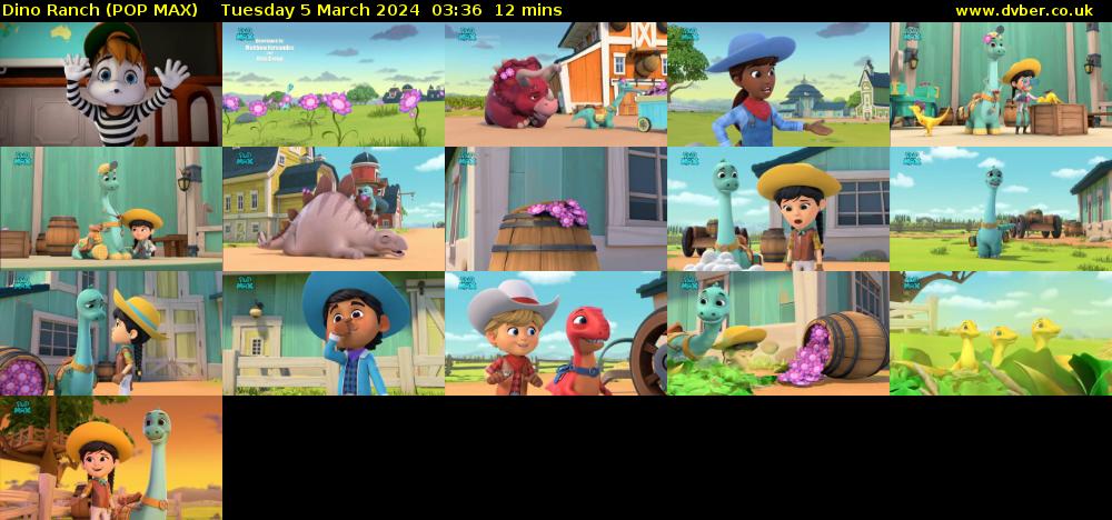 Dino Ranch (POP MAX) Tuesday 5 March 2024 03:36 - 03:48