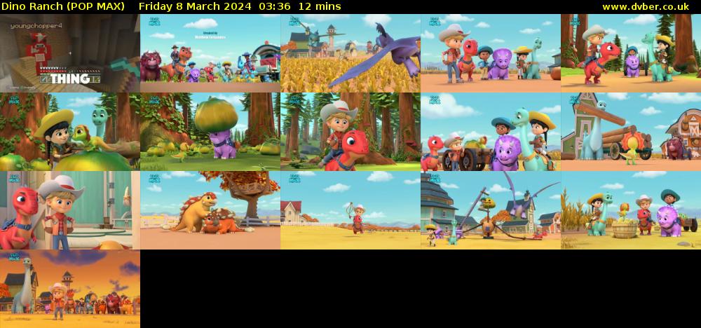 Dino Ranch (POP MAX) Friday 8 March 2024 03:36 - 03:48