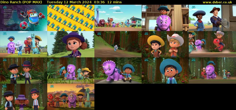 Dino Ranch (POP MAX) Tuesday 12 March 2024 03:36 - 03:48
