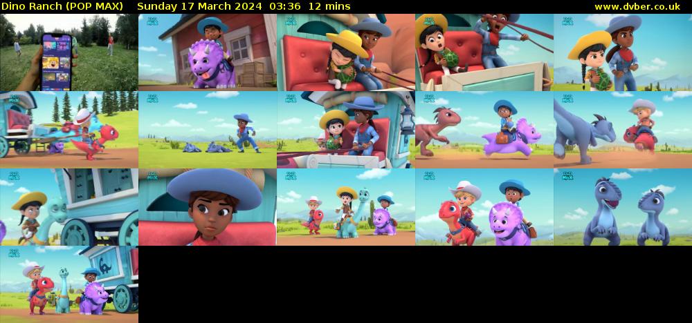 Dino Ranch (POP MAX) Sunday 17 March 2024 03:36 - 03:48