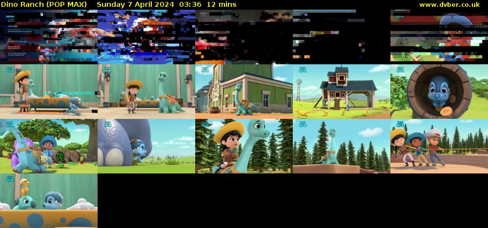 Dino Ranch (POP MAX) Sunday 7 April 2024 03:36 - 03:48