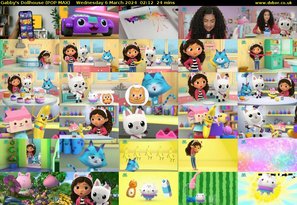 Gabby's Dollhouse (POP MAX) Wednesday 6 March 2024 02:12 - 02:36