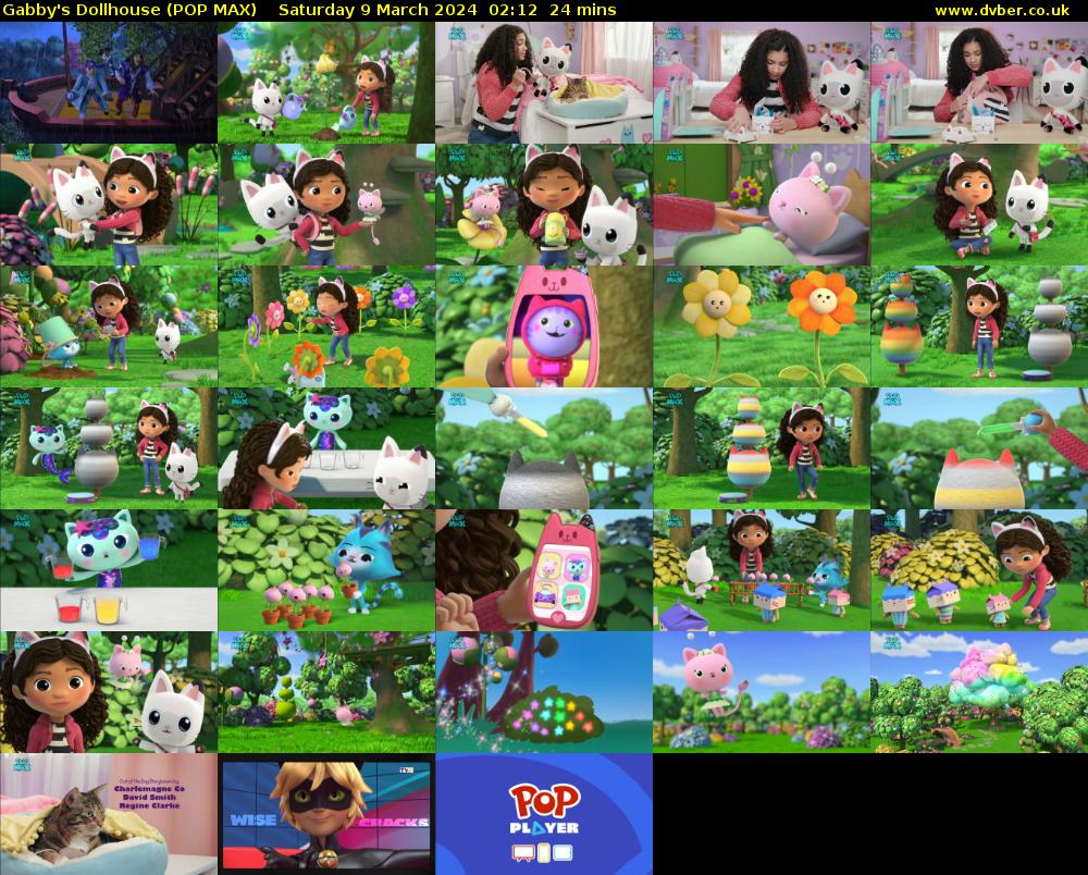 Gabby's Dollhouse (POP MAX) Saturday 9 March 2024 02:12 - 02:36