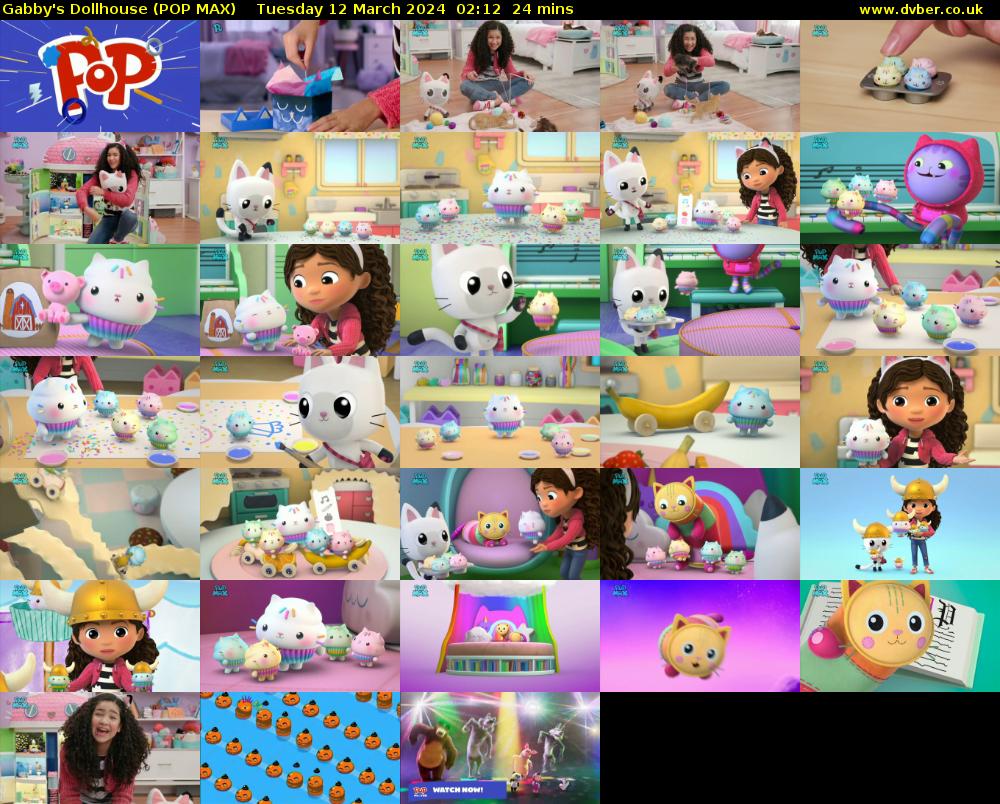 Gabby's Dollhouse (POP MAX) Tuesday 12 March 2024 02:12 - 02:36