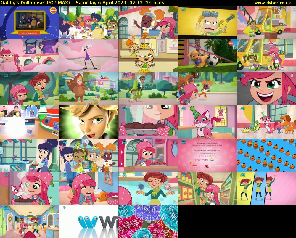 Gabby's Dollhouse (POP MAX) Saturday 6 April 2024 02:12 - 02:36